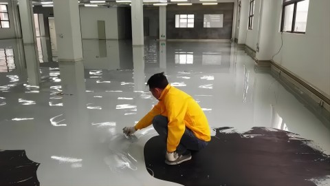 深圳防腐防静电地坪,防腐防静电自流平地坪
